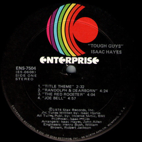 Isaac Hayes - Tough Guys - LP
