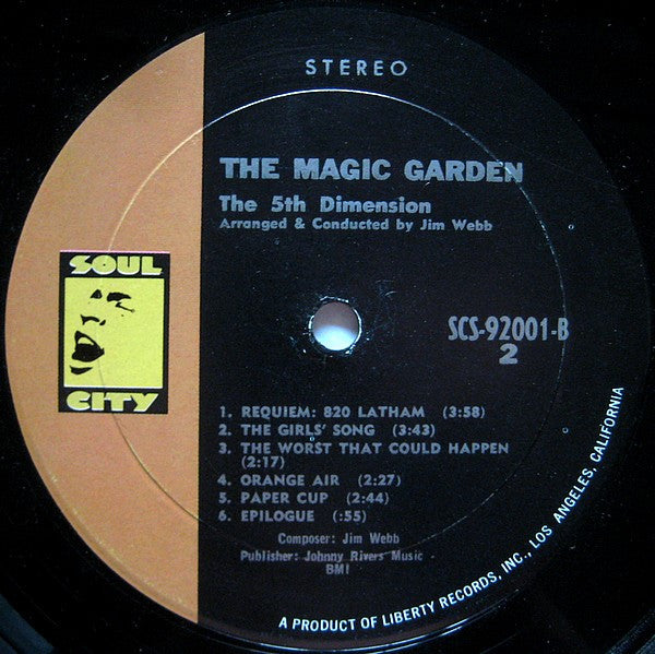 The 5th Dimension* - The Magic Garden - LP