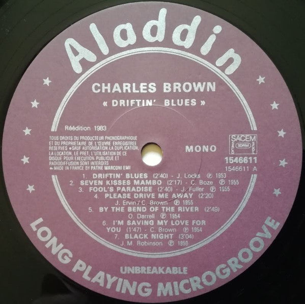 Charles Brown - Drifting Blues - LP