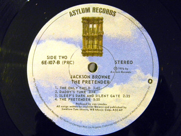 Jackson Browne - The Pretender - LP