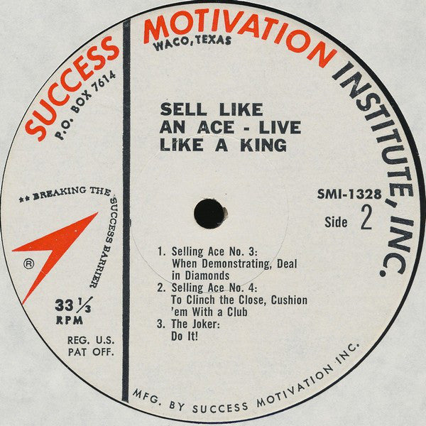 John Wolfe  - Sell Like An Ace...Live Like A King - LP
