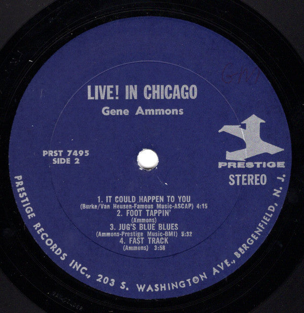 Gene Ammons - Live! In Chicago - LP