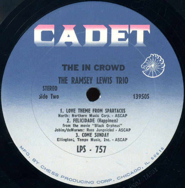 The Ramsey Lewis Trio - The In Crowd - LP