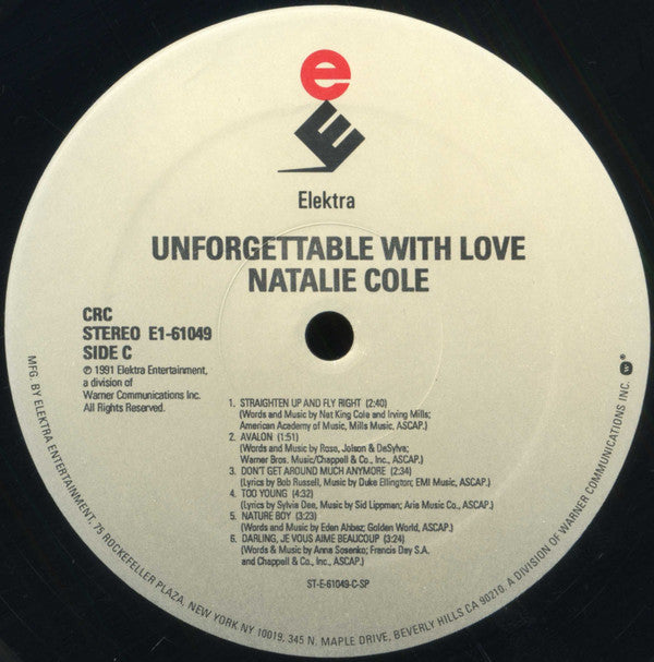 Natalie Cole - Unforgettable With Love - LP