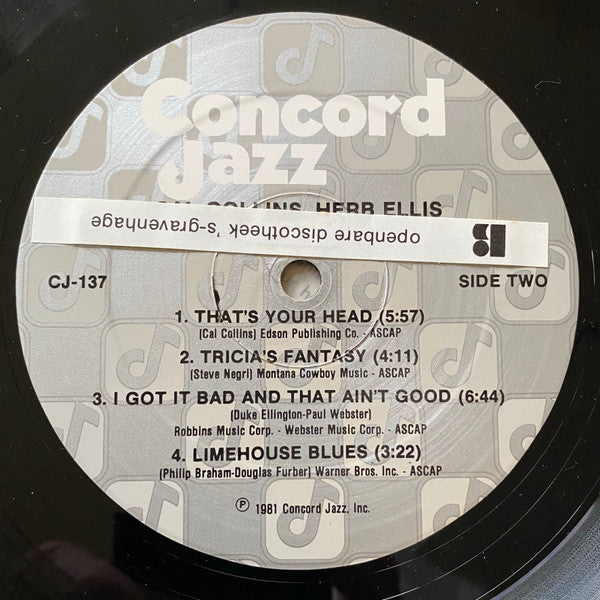 Cal Collins, Herb Ellis - Interplay - LP