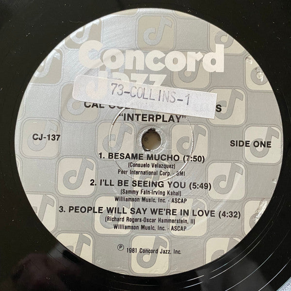 Cal Collins, Herb Ellis - Interplay - LP