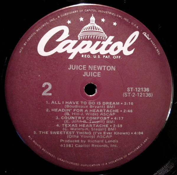 Juice Newton - Juice - LP