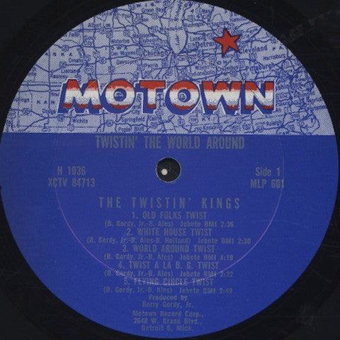 The Twistin' Kings* - Twistin' The World Around - LP