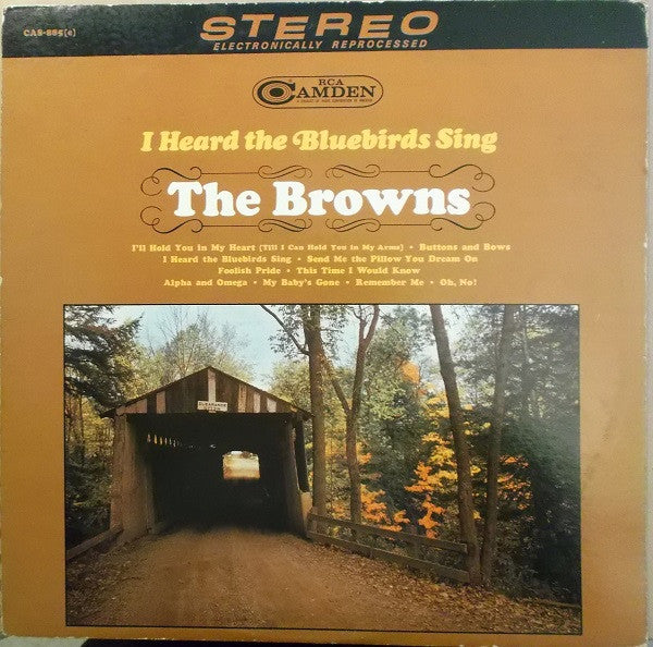 The Browns (3) - I Heard The Bluebirds Sing - LP