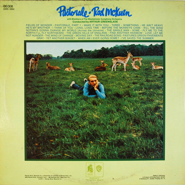 Rod McKuen - Pastorale - LP