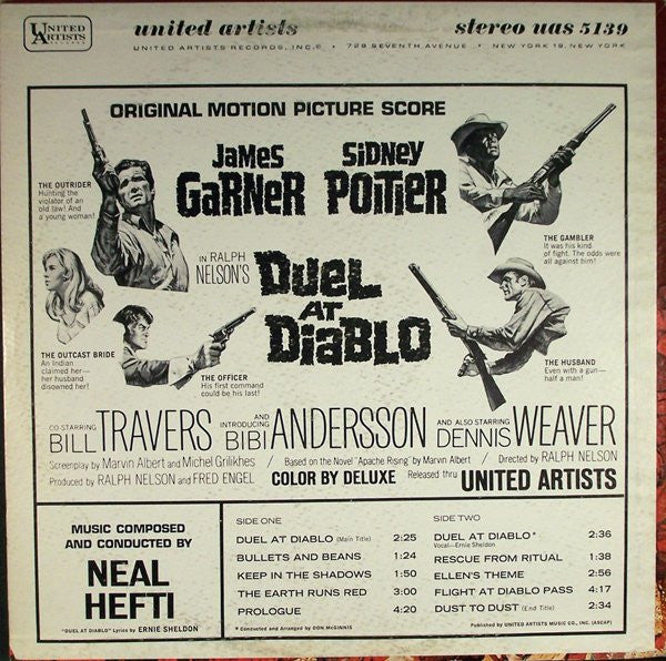 Neal Hefti - Duel At Diablo (Original Motion Picture Score) - LP