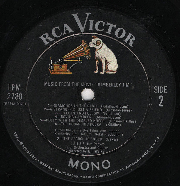 Jim Reeves - Kimberley Jim - LP