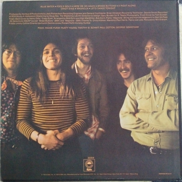 Poco  - Crazy Eyes - LP
