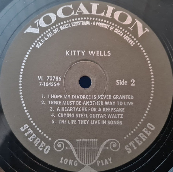 Kitty Wells - Kitty Wells - LP