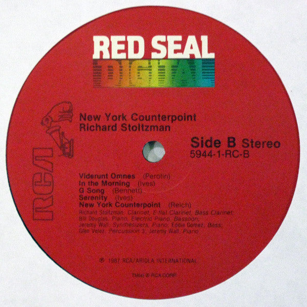 Richard Stoltzman - New York Counterpoint - LP