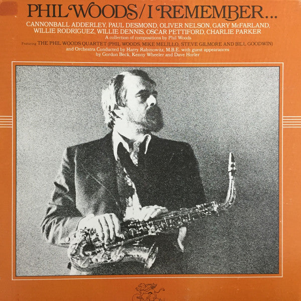Phil Woods - I Remember... - LP