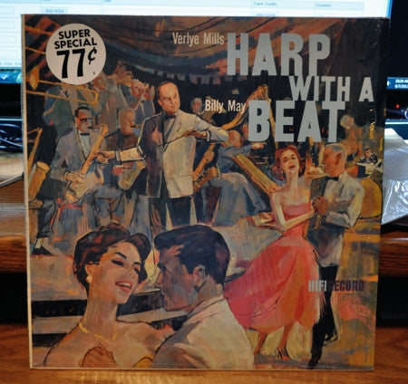 Verlye Mills, Billy May - Harp With A Beat - LP