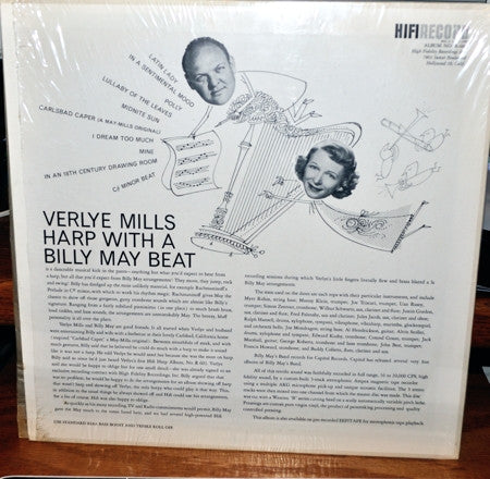 Verlye Mills, Billy May - Harp With A Beat - LP