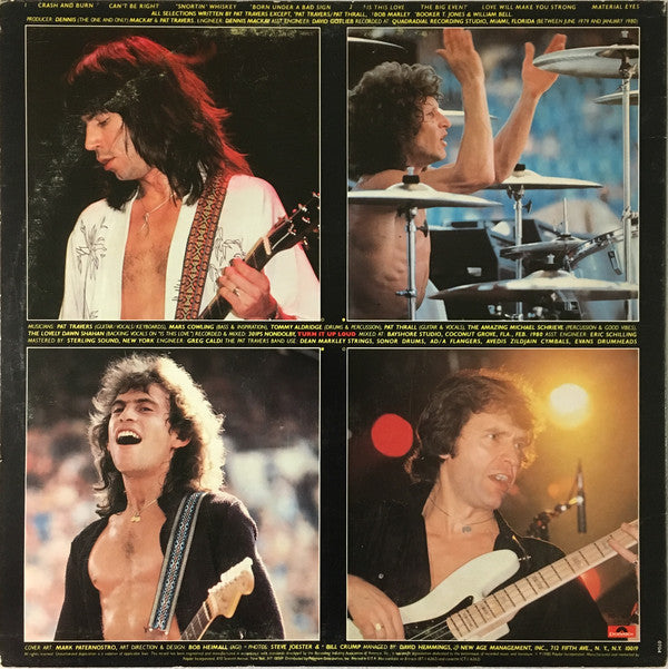 Pat Travers Band - Crash And Burn - LP