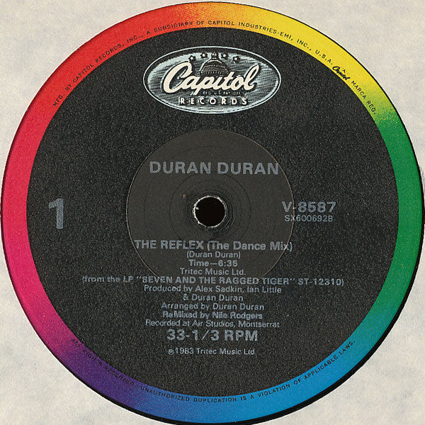 Duran Duran - The Reflex (The Dance Mix) - LP