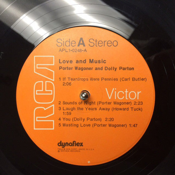 Porter Wagoner And Dolly Parton - Love And Music - LP
