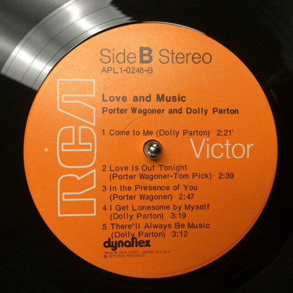 Porter Wagoner And Dolly Parton - Love And Music - LP
