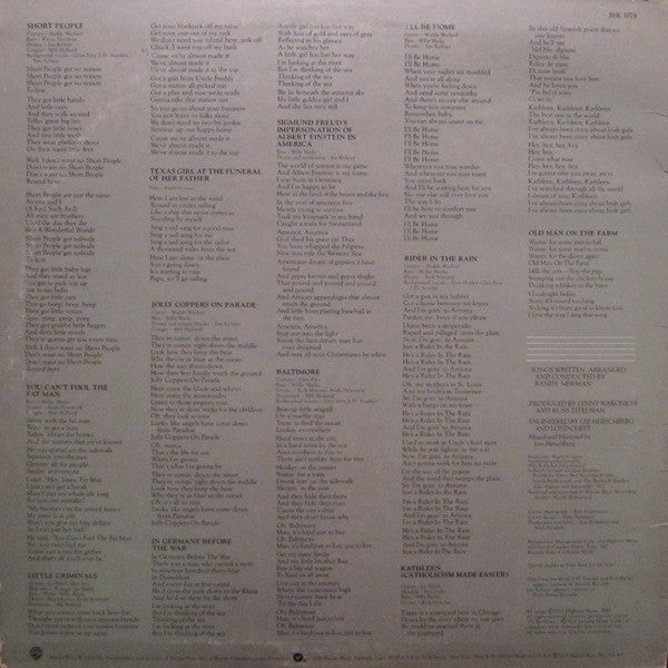 Randy Newman - Little Criminals - LP
