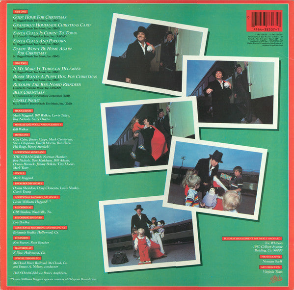 Merle Haggard - Goin' Home For Christmas - LP