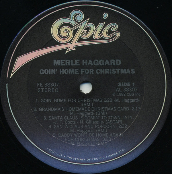 Merle Haggard - Goin' Home For Christmas - LP