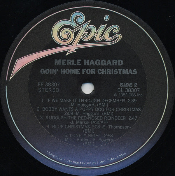 Merle Haggard - Goin' Home For Christmas - LP