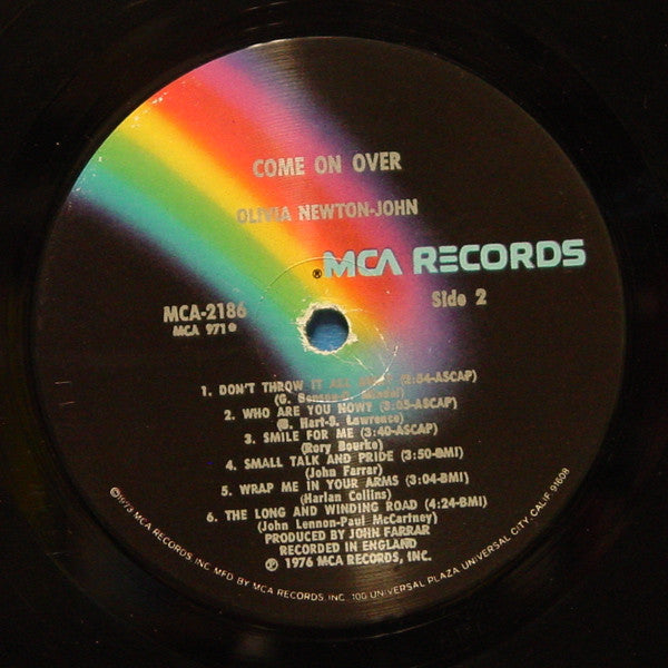 Olivia Newton-John - Come On Over - LP