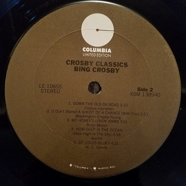Bing Crosby - Crosby Classics - LP