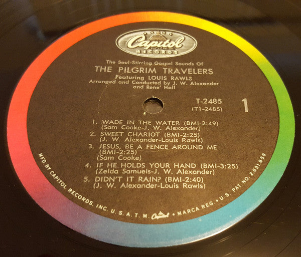 The Pilgrim Travelers Featuring Lou Rawls - The Soul Stirring Gospel Sounds Of The Pilgrim Travelers Featuring Lou Rawls - LP