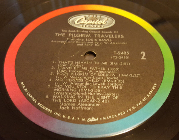 The Pilgrim Travelers Featuring Lou Rawls - The Soul Stirring Gospel Sounds Of The Pilgrim Travelers Featuring Lou Rawls - LP