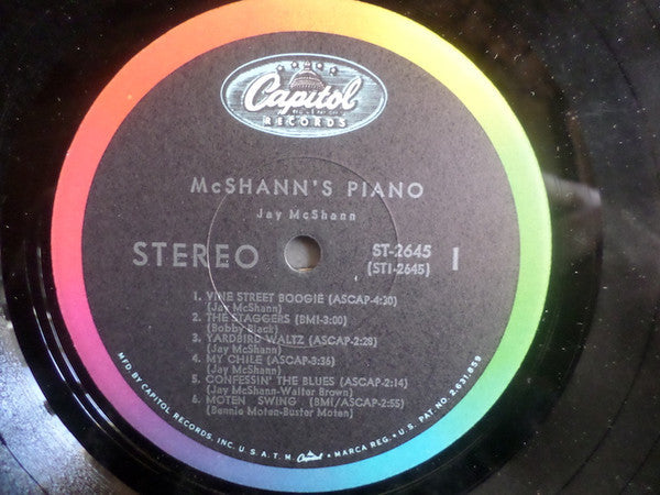 Jay McShann - McShann's Piano - LP