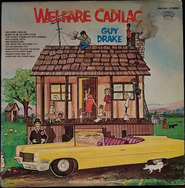 Guy Drake - Welfare Cadilac - LP