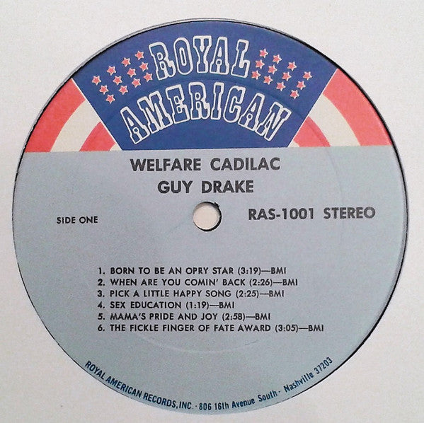 Guy Drake - Welfare Cadilac - LP