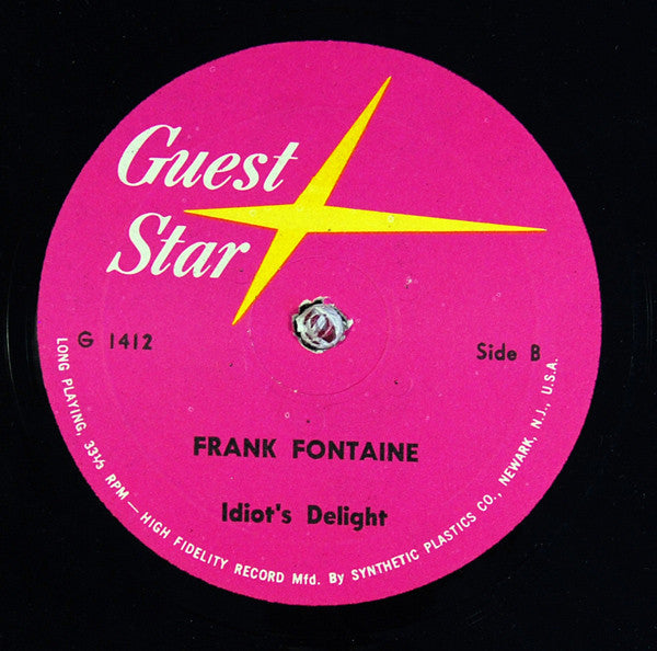 Frank Fontaine - Idiot's Delight - LP