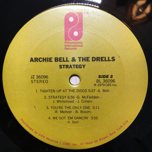 Archie Bell & The Drells - Strategy - LP