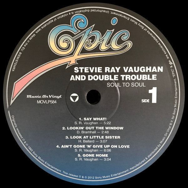 Stevie Ray Vaughan & Double Trouble - Soul To Soul