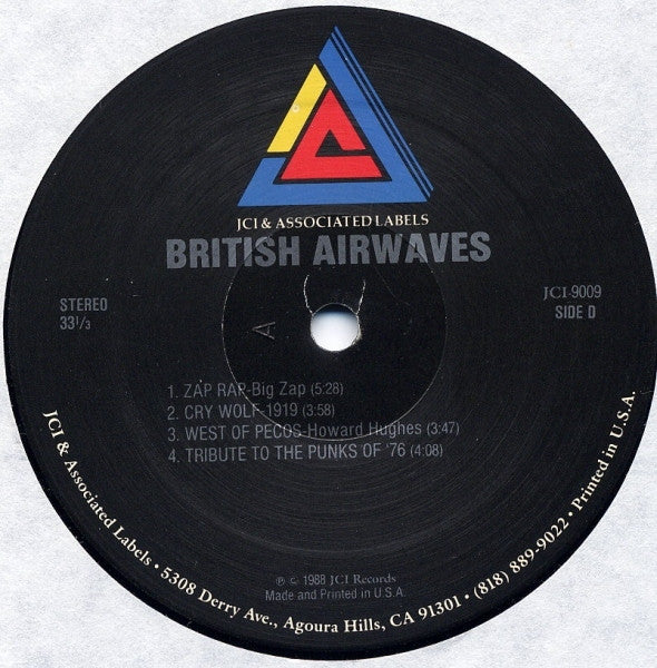 Various - British Airwaves - LP