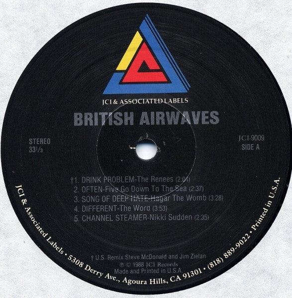 Various - British Airwaves - LP