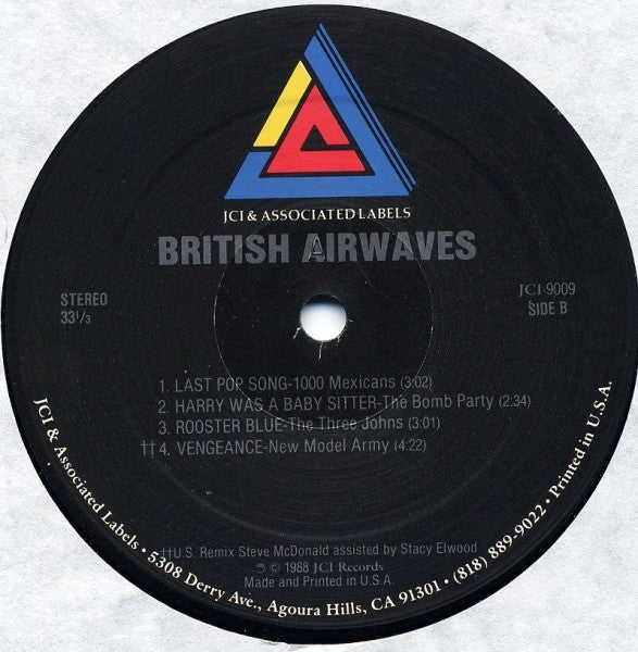 Various - British Airwaves - LP