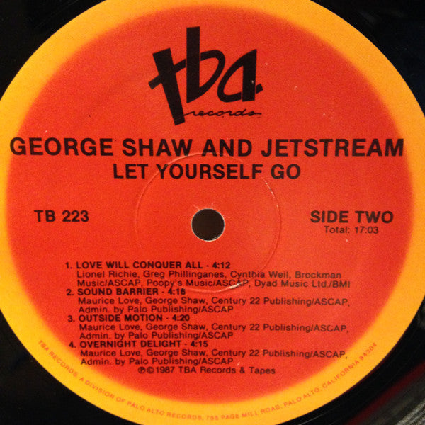 George Shaw & Jetstream (5) - Let Yourself Go! - LP