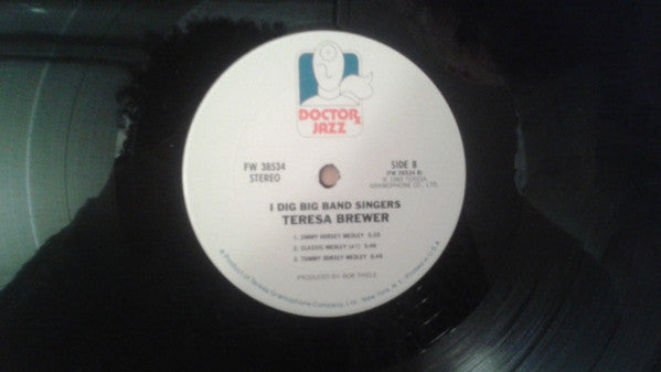 Teresa Brewer - I Dig Big Band Singers - LP