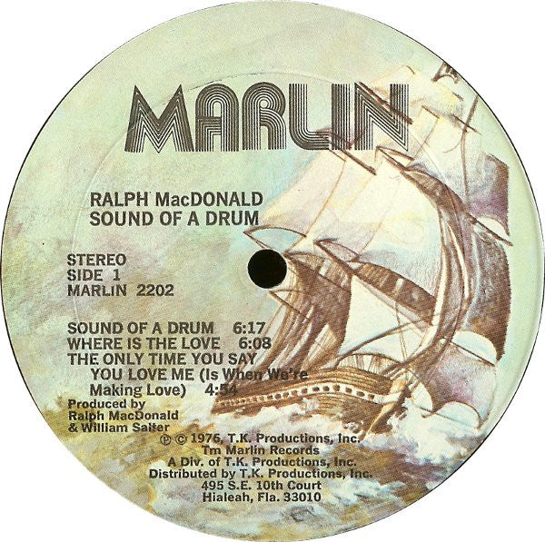 Ralph MacDonald - Sound Of A Drum - LP