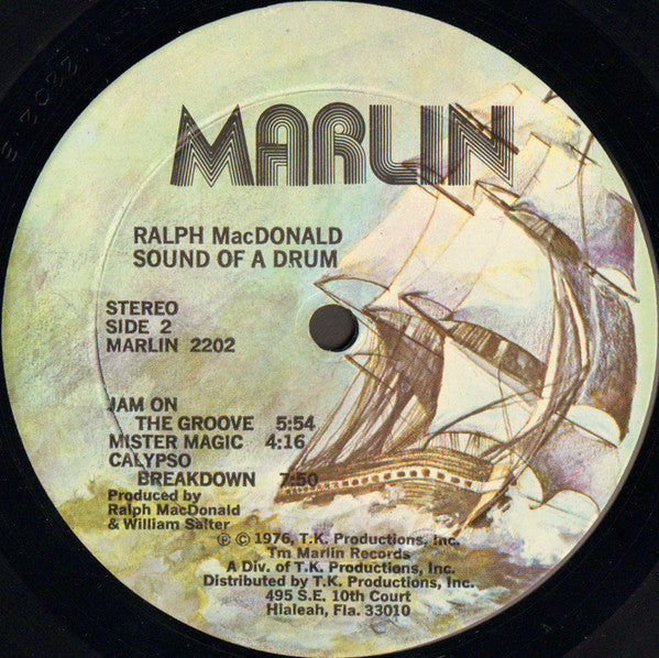 Ralph MacDonald - Sound Of A Drum - LP