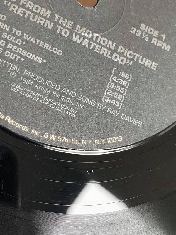 Ray Davies - Return To Waterloo - LP