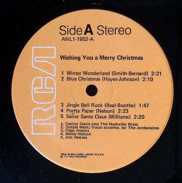 Various - Wishing You A Merry Christmas - LP