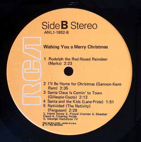 Various - Wishing You A Merry Christmas - LP